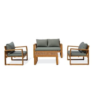 Gartenmöbel Aracaju 4-Sitzer - Olive