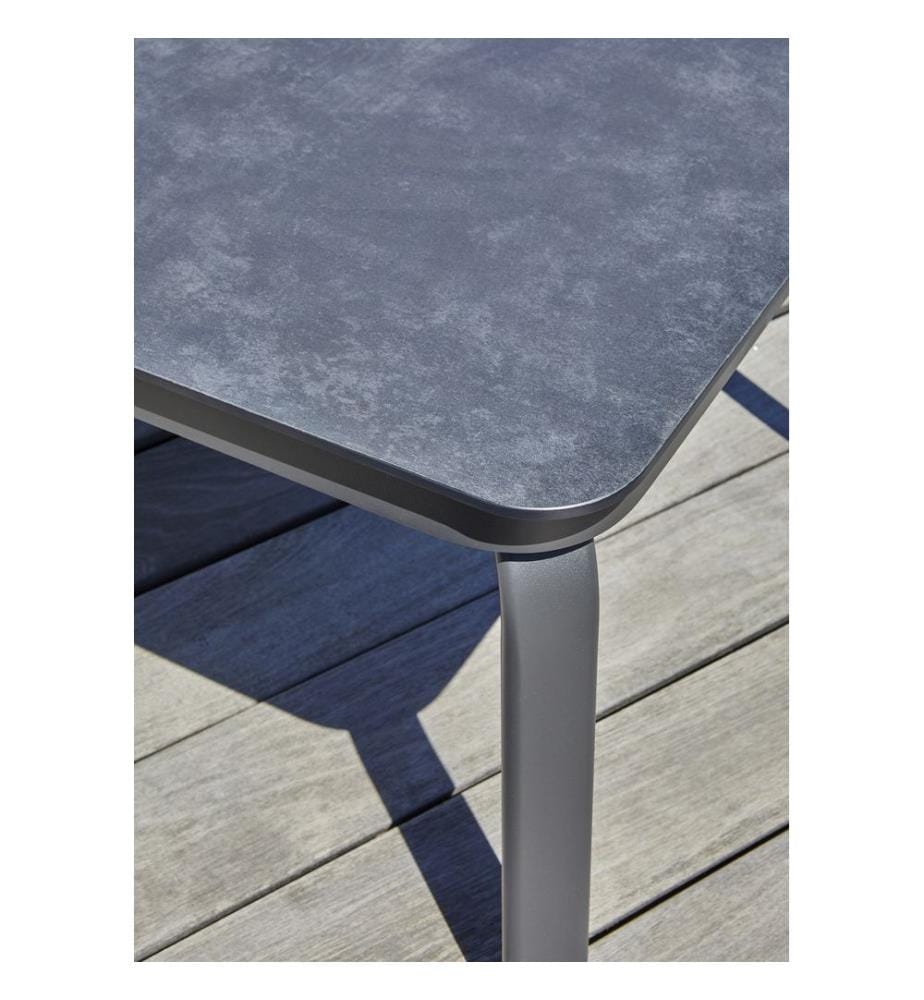 Gartenmöbel Camargue 4-Sitzer - Grau Anthrazit