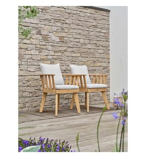 2er-Set Gartensessel Liso - Holz
