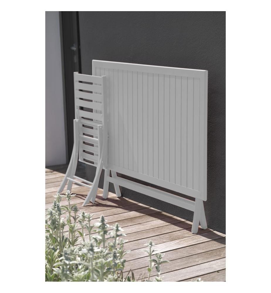 Table de Jardin Marius 140 x 80 cm - Gris