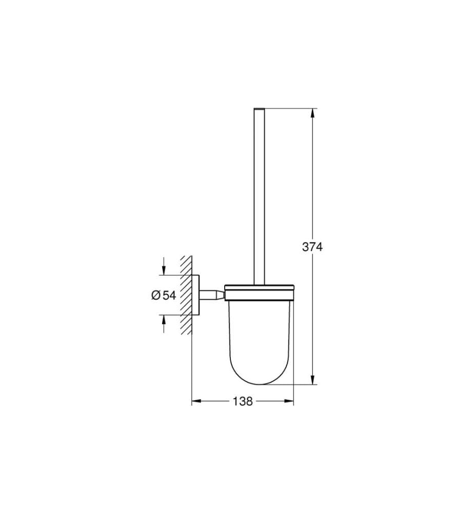 GROHE - Toilettenbürste Start Cosmopolitan Chrom