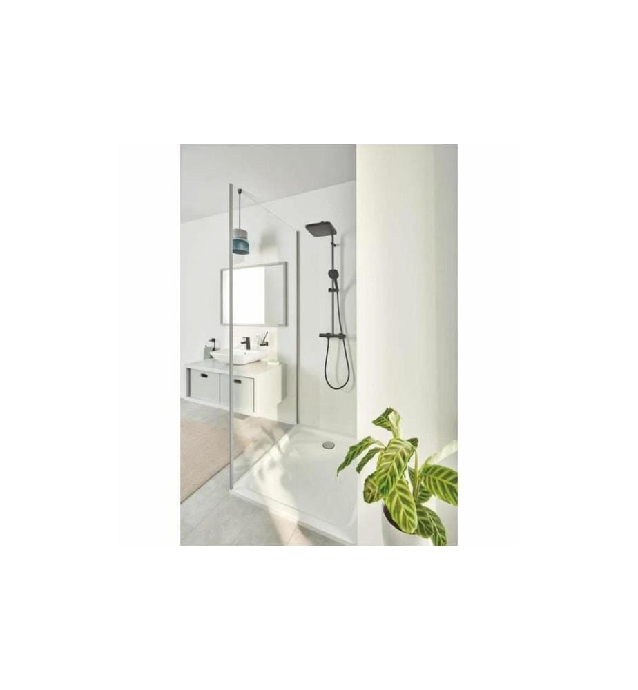 GROHE Vitalio Comfort 250 mit Thermostatarmatur Schwarz Matt
