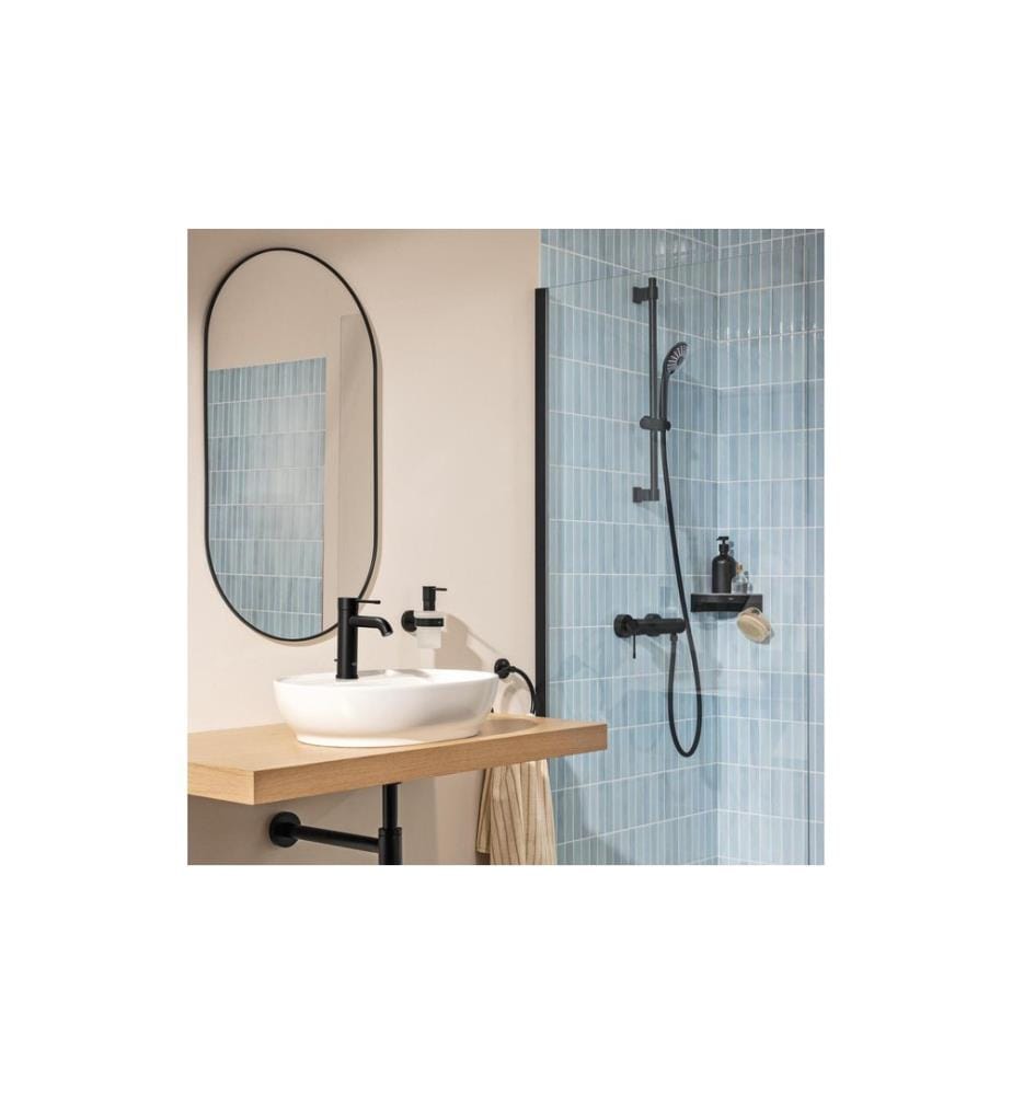GROHE Essence New S-Size mit Ablaufgarnitur Schwarz