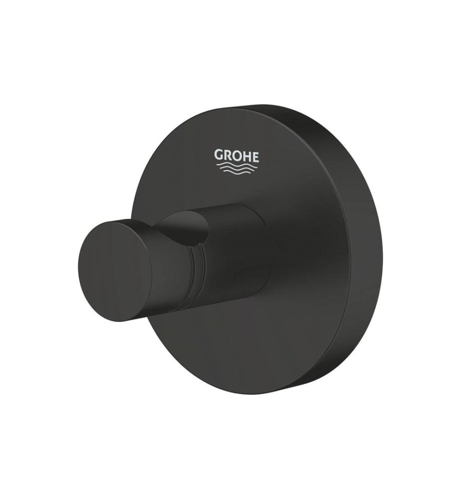 GROHE Start Bademantelhaken Schwarz/Black Mat