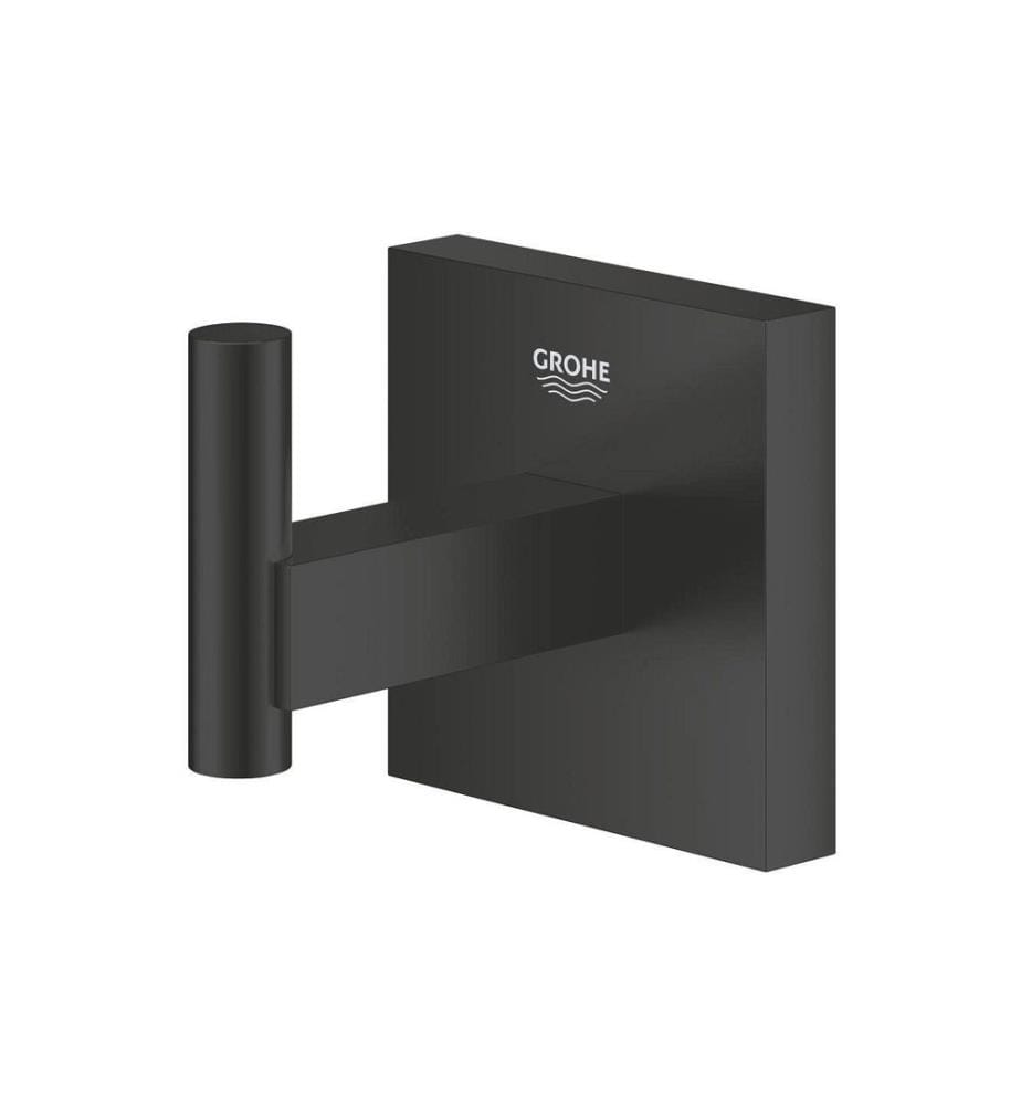 GROHE Start Cube Bademantelhaken Schwarz/Black Mat