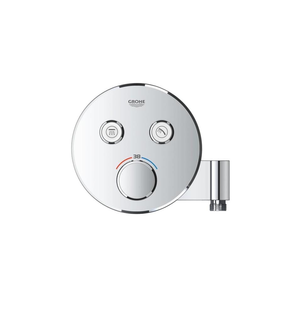 GROHE Mitigeur de douche Grohtherm SmartControl 43 mm, avec support de douchette