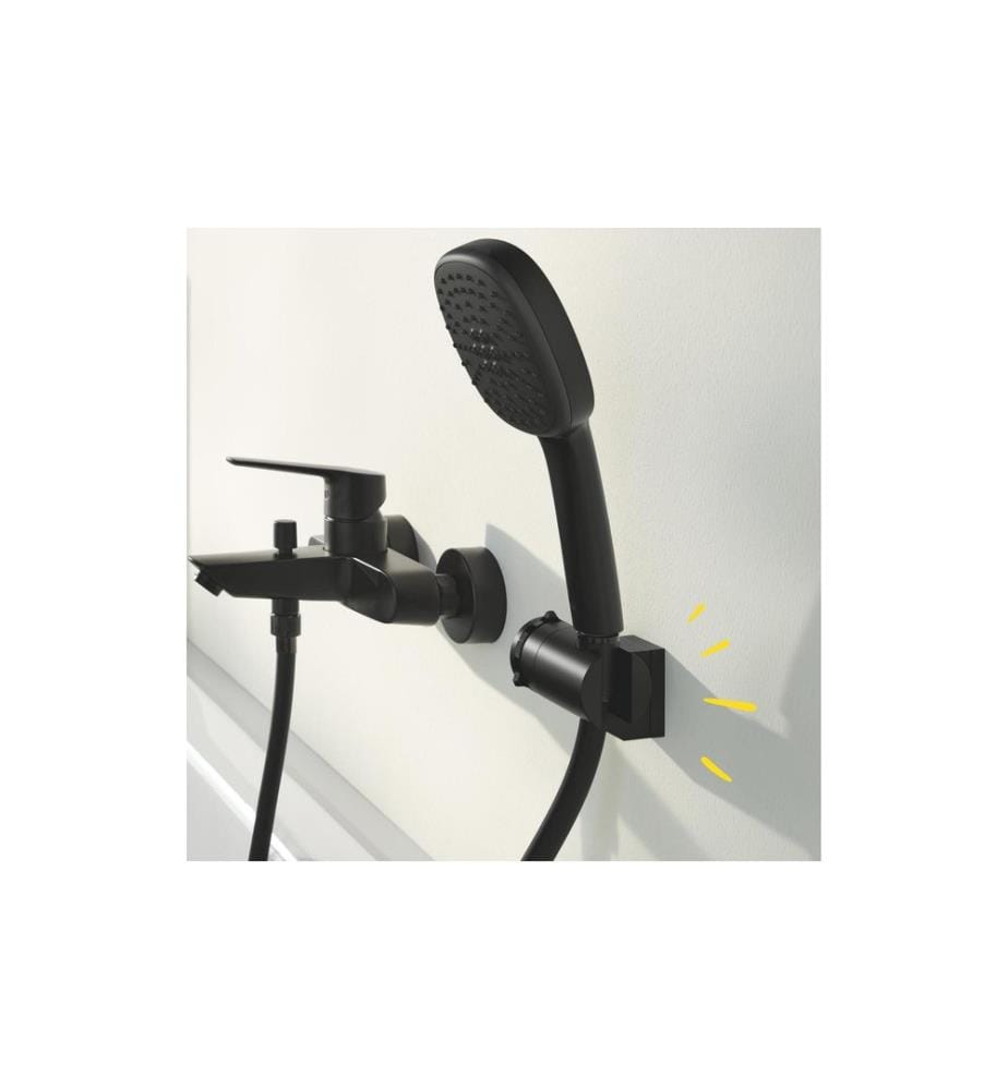 GROHE Support de douche à main réglable noir mat