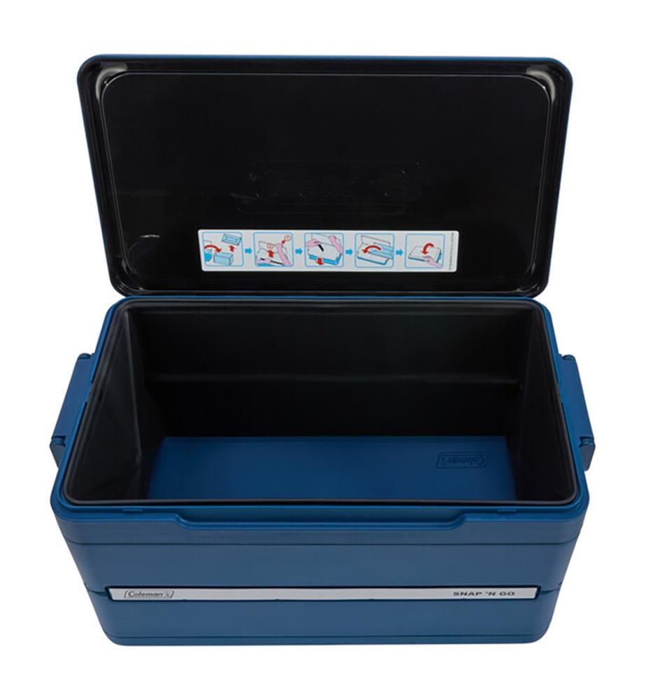 Faltbare Hartschalen-Kühlbox Snap'N Go 35QT 33 L – Blau","detected_source_language":"FR