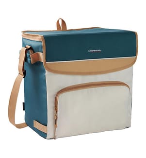 Kühltasche - Blau und Beige