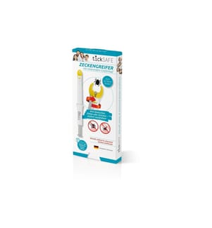Ticksafe - Erste-Hilfe-Set Rotierender Zeckengreifer Mensch