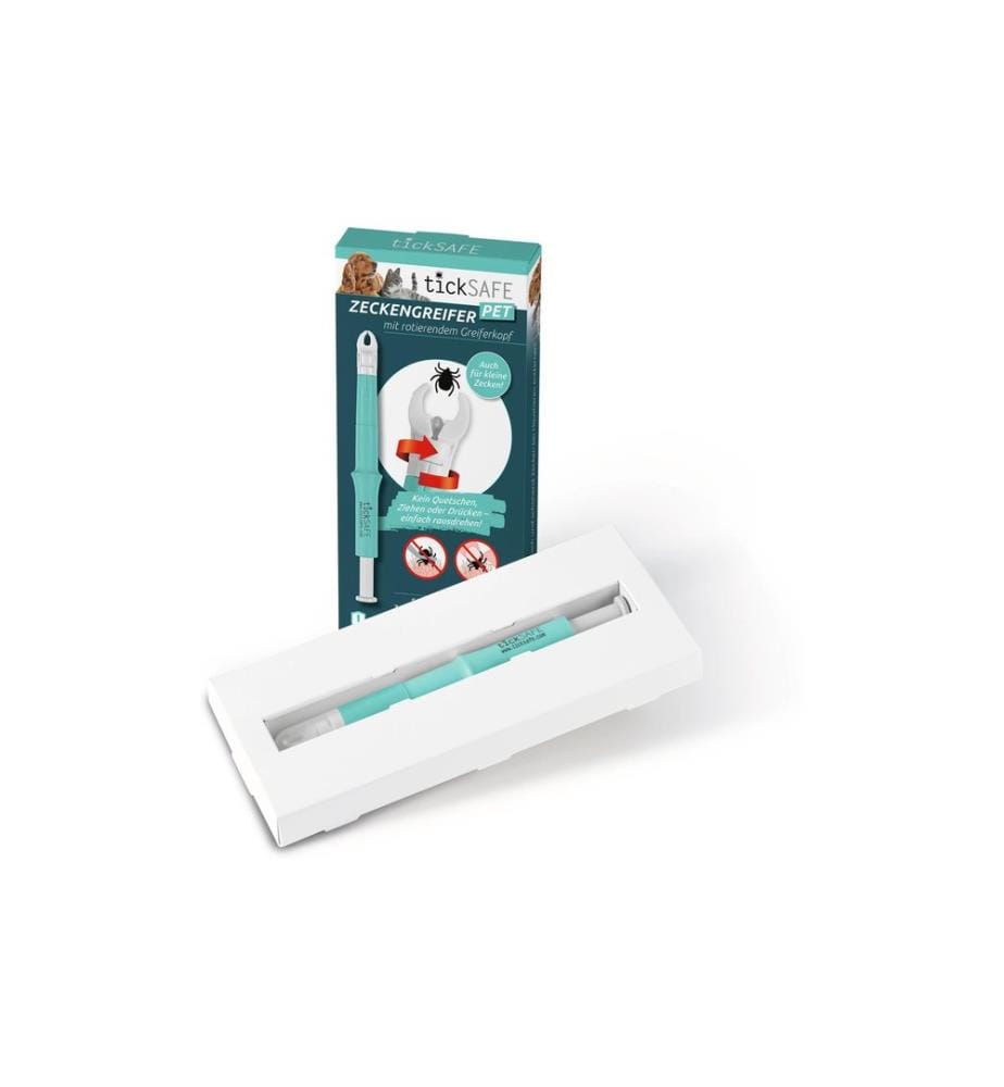 Ticksafe - Erste-Hilfe-Set Rotierender Zeckengreifer Tier