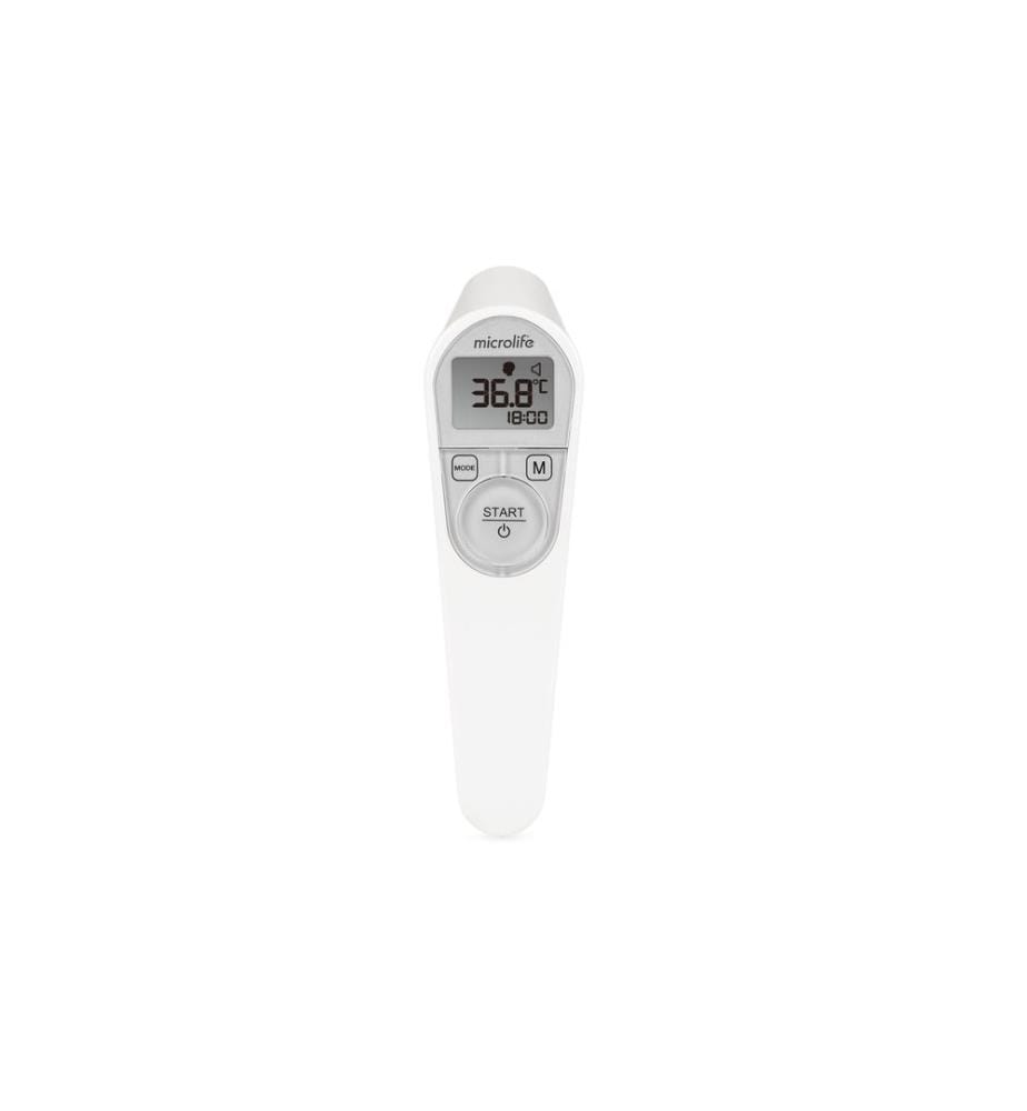 microlife - Fieberthermometer NC 200 Berührungslos, Infrarot, Weiss