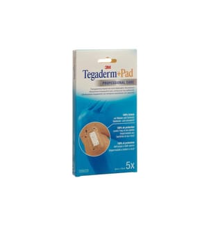 3M Tegaderm - Wundpflaster Professional Care +Pad 6 x 10 cm, 5 Stück