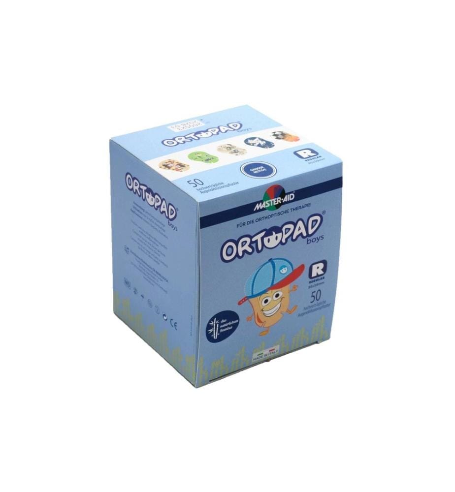 Ortopad - Cache-oeil Regular Boys 85 x 59 mm 50 pièces