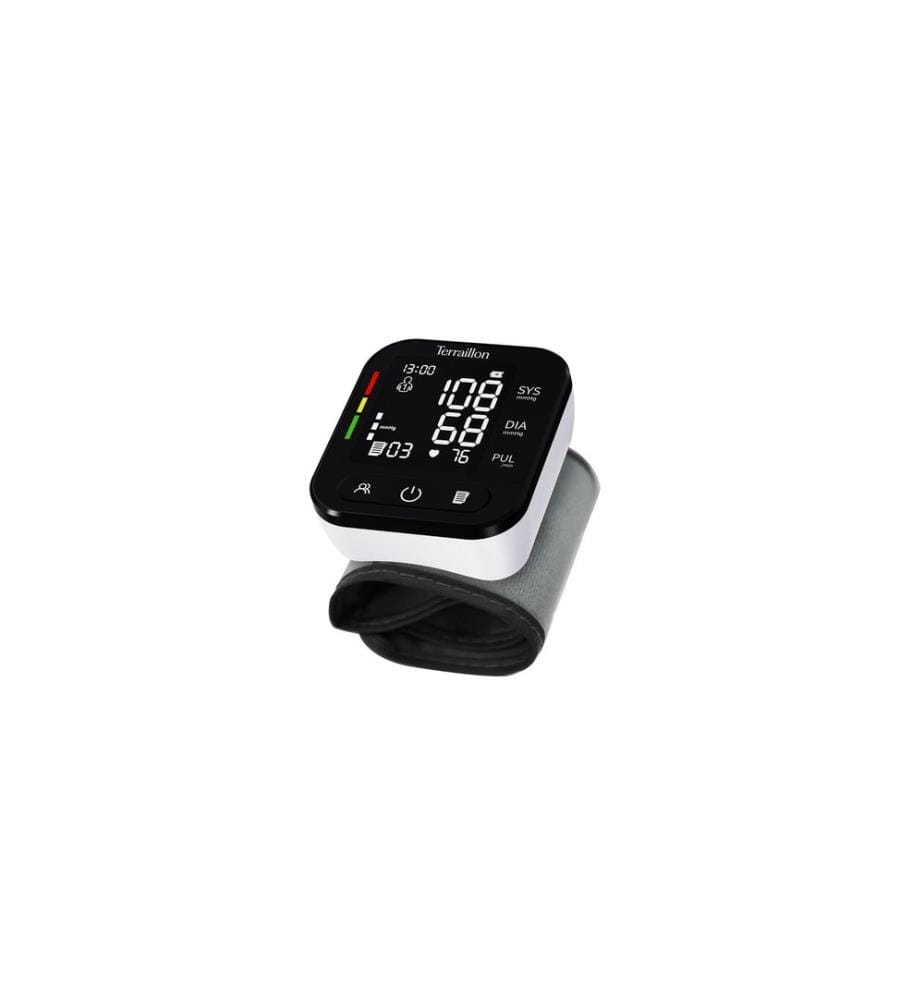 Terraillon - Blutdruckmessgerät TB251 Oberarm Kunststoff Schwarz Weiss
