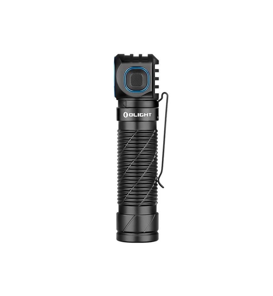Lampe frontale, 3 000 lumens avec clip magnétique - Noir