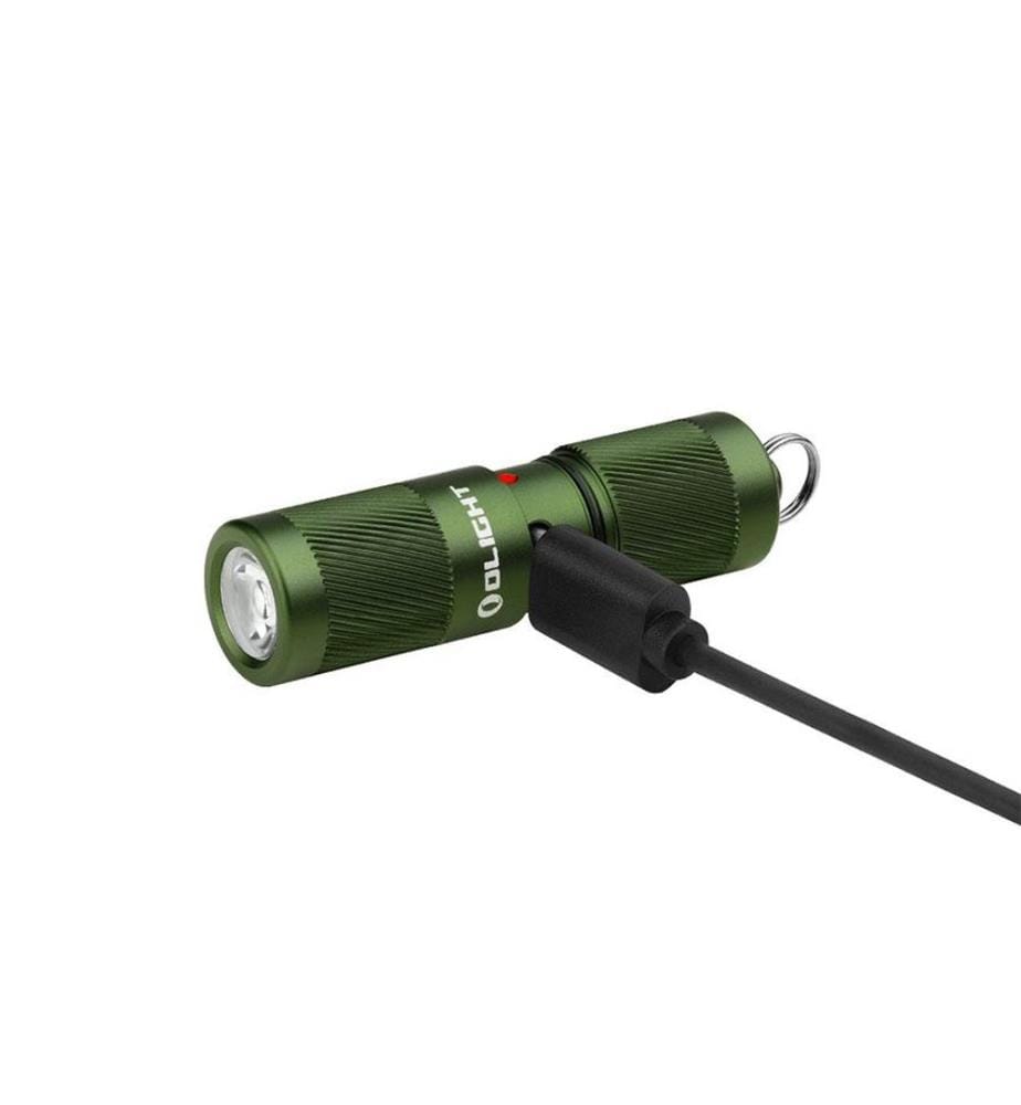 Lampe de porte-clés, 180 lumens avec recharge rapide USB-C - Vert