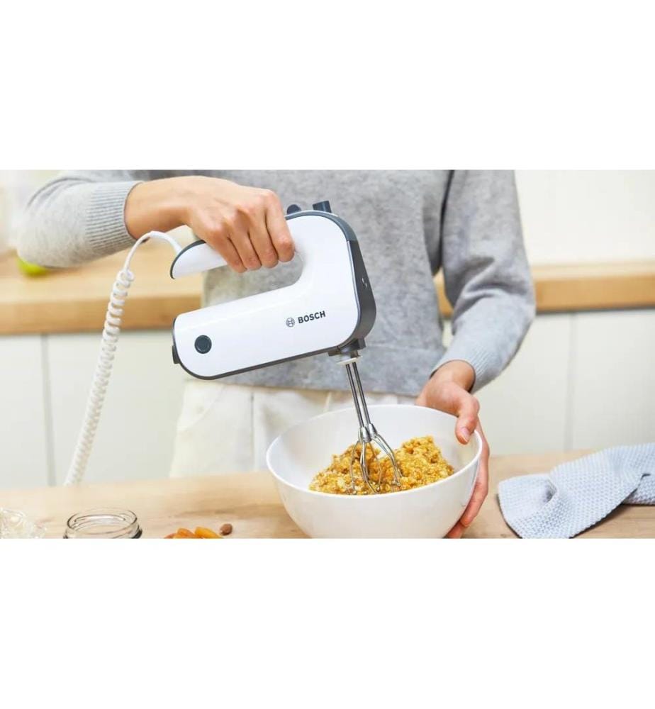 BOSCH - Handmixer MFQ49300 Grau/Weiss