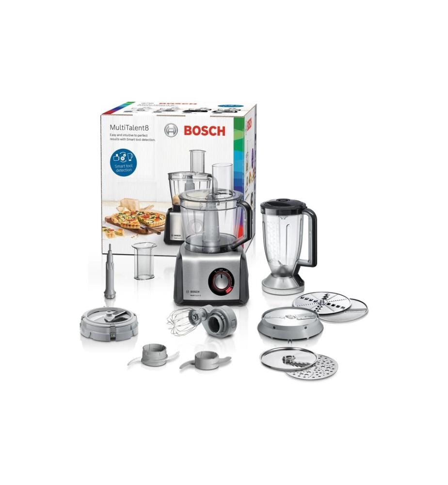BOSCH - Küchenmaschine MC812M865 Schwarz/Silber