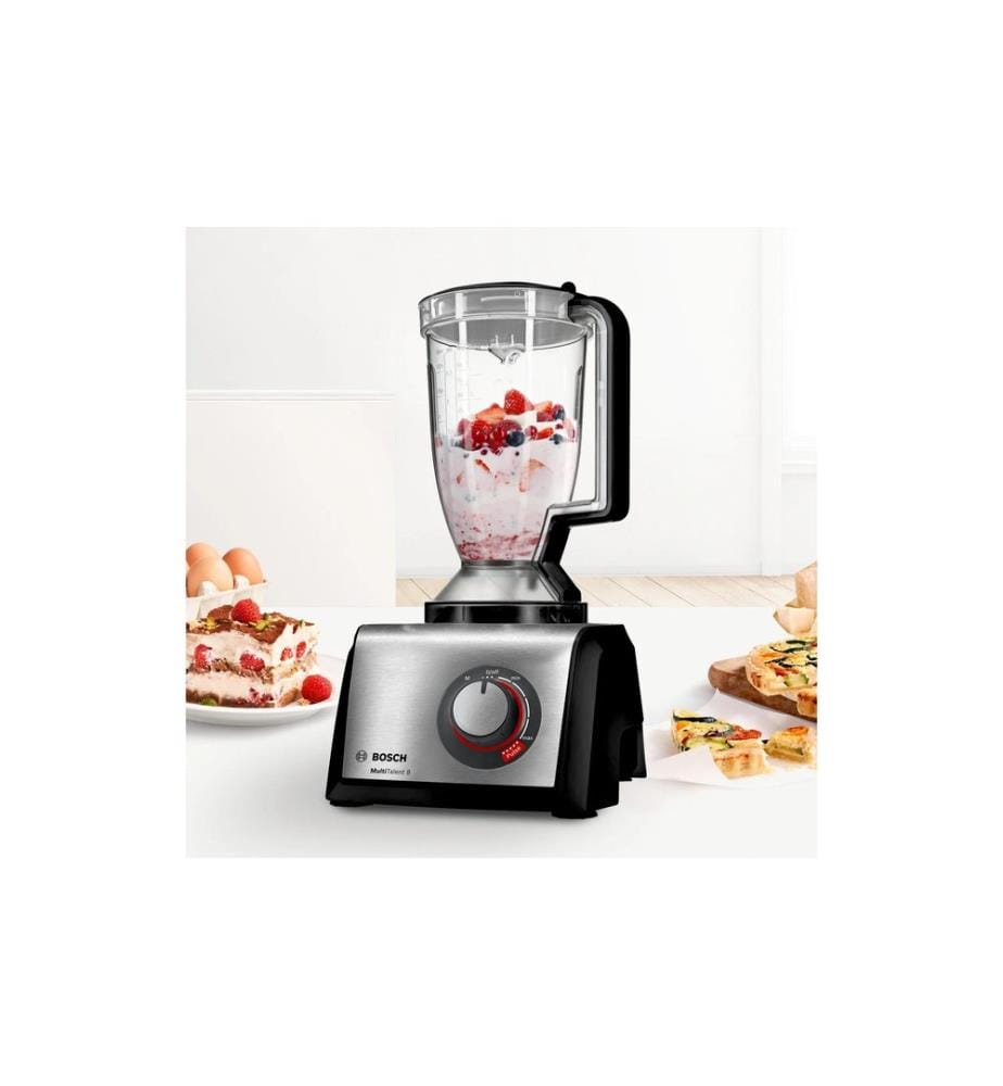BOSCH - Küchenmaschine MC812M865 Schwarz/Silber