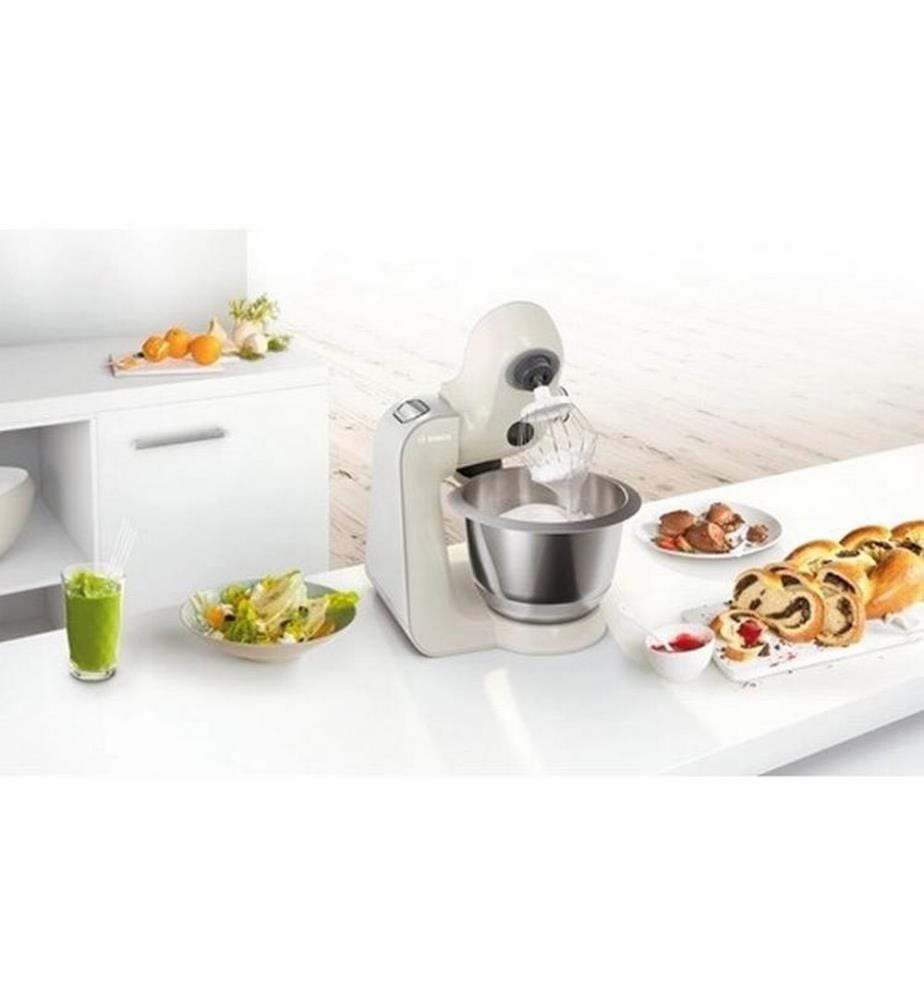 BOSCH - Küchenmaschine MUM58L20 Grau/Weiss