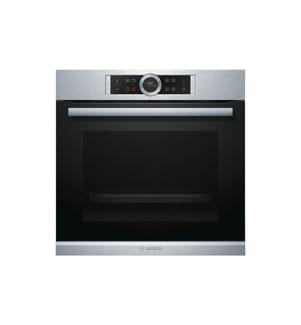 BOSCH - Einbaubackofen HBG675BS1 Silber A+