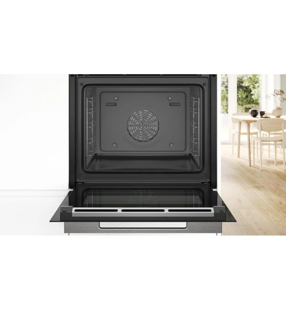 BOSCH - Einbaubackofen HBG7541B1C Schwarz A+