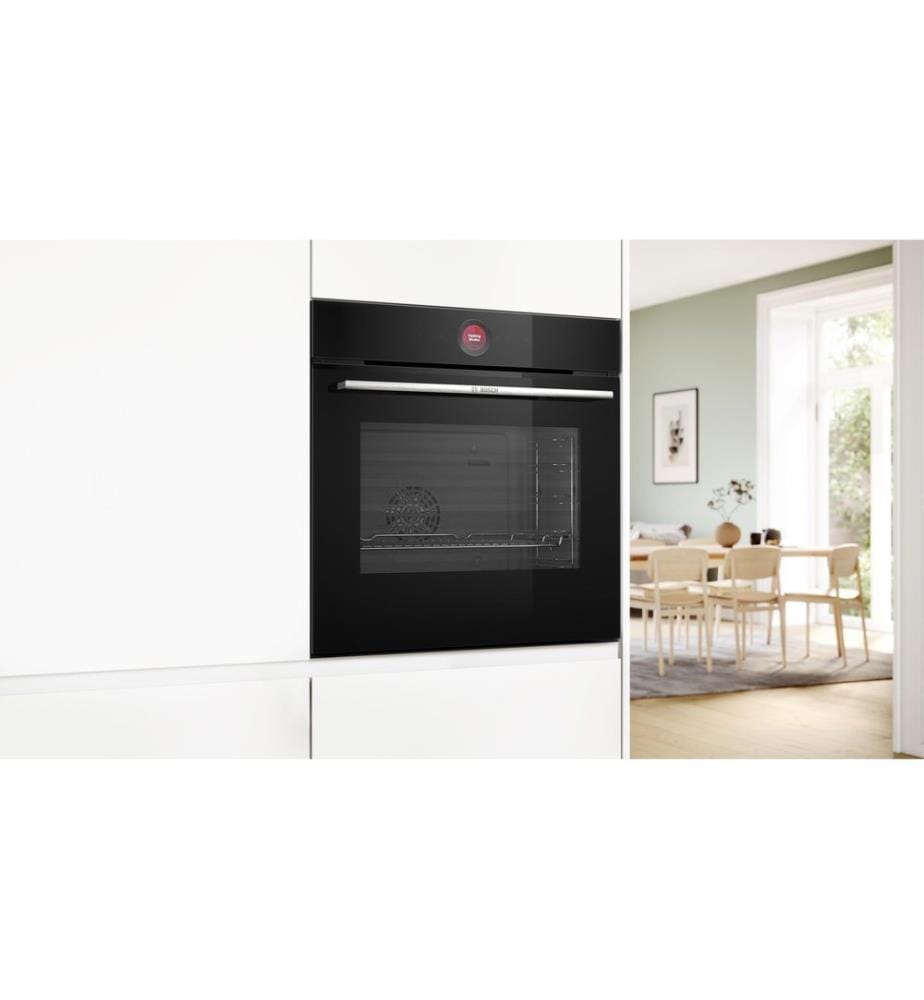 BOSCH - Einbaubackofen HBG7541B1C Schwarz A+