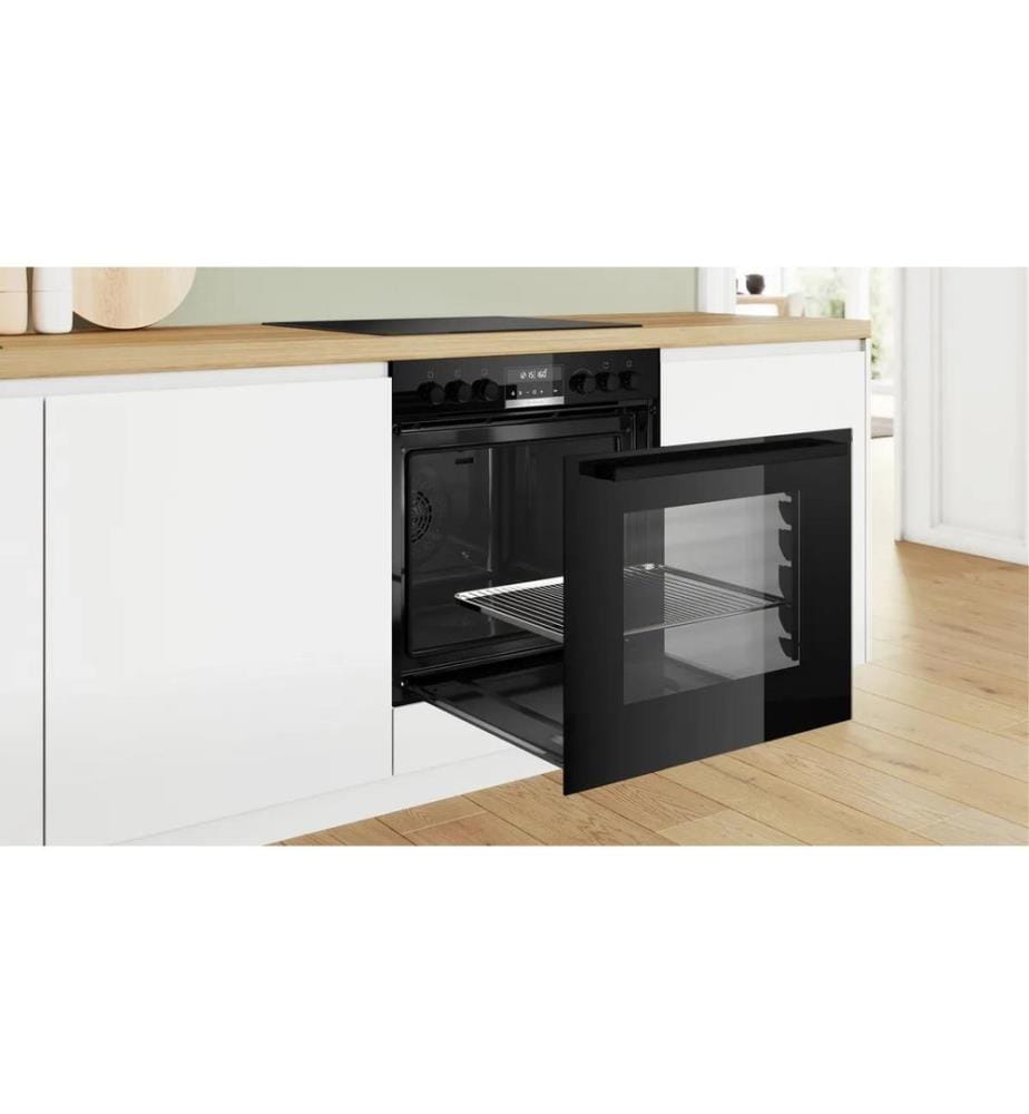 BOSCH - Einbauherd HEB578BB3 Schwarz A+