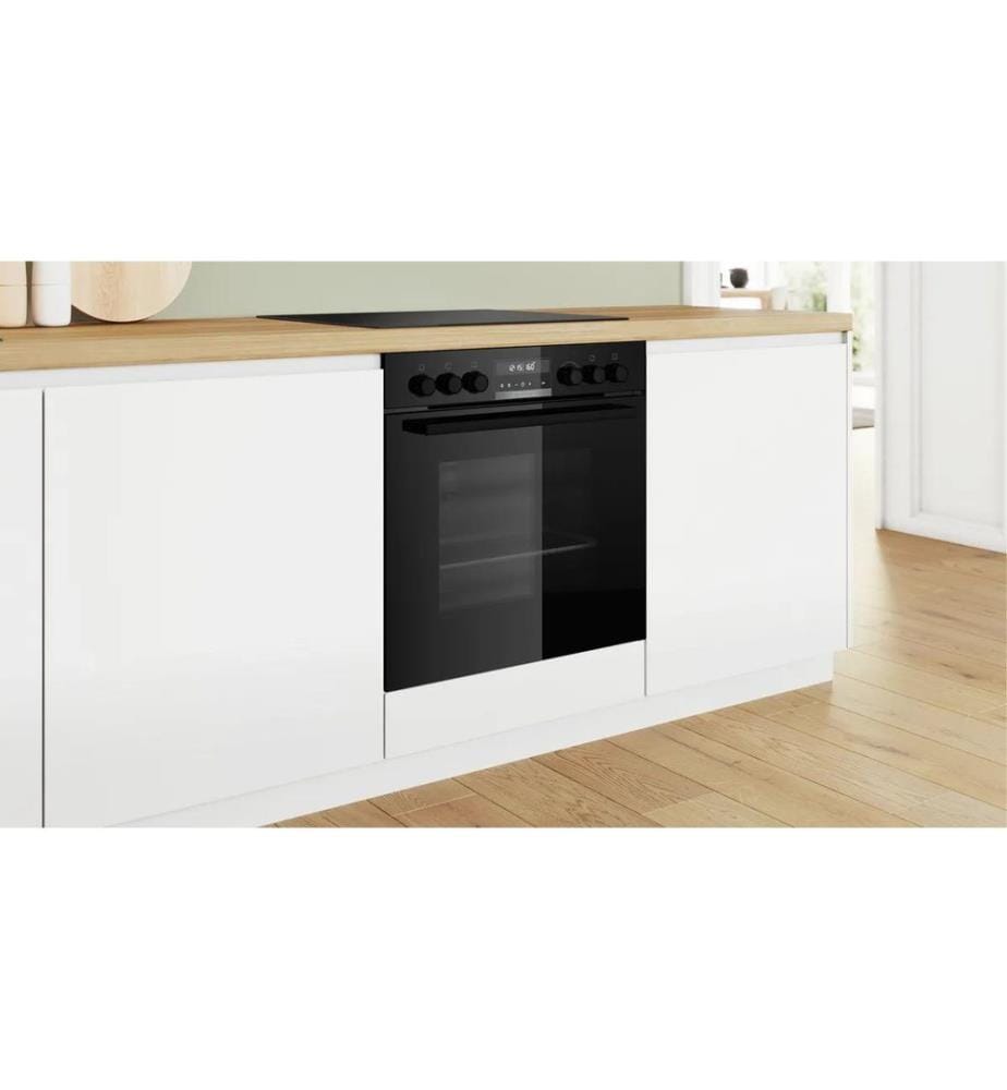 BOSCH - Einbauherd HEB578BB3 Schwarz A+
