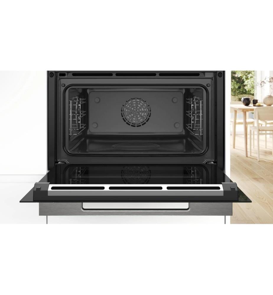 BOSCH - Einbaudampfbackofen CSG7361B1 Schwarz A+