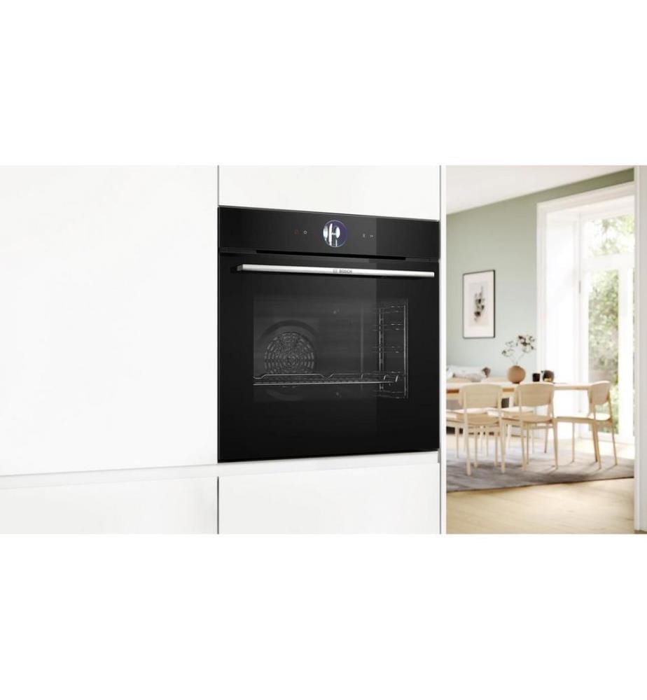 BOSCH - Einbaubackofen HBG7764B1C Schwarz A+