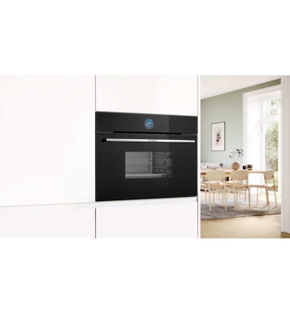 BOSCH - Einbaudampfbackofen CDG714XB1 Schwarz