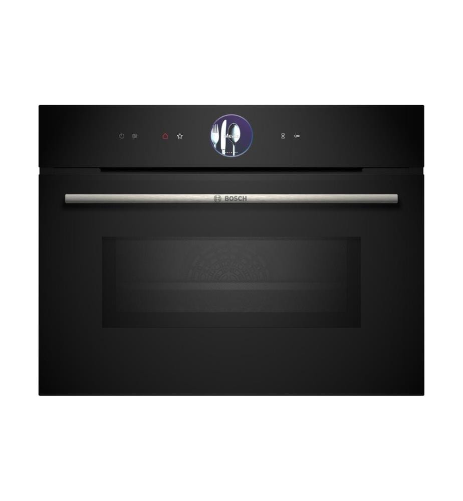 BOSCH - Einbaubackofen mit Mikrowelle CMG7761B1 Schwarz
