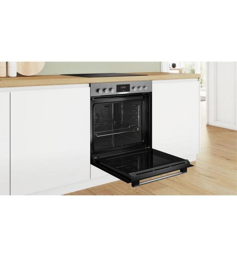 BOSCH - Einbaubackofen HEA513BS3 Silber, A+