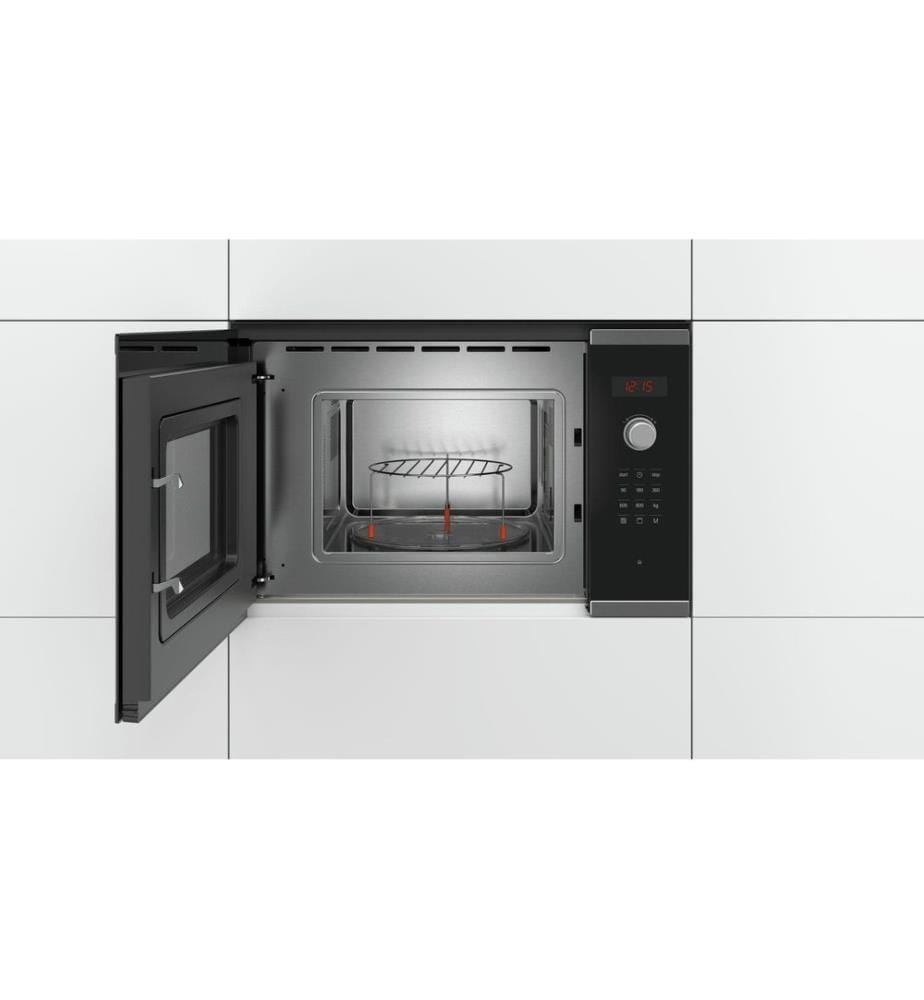 BOSCH - Einbaumikrowelle BEL523MS0 Schwarz/Silber