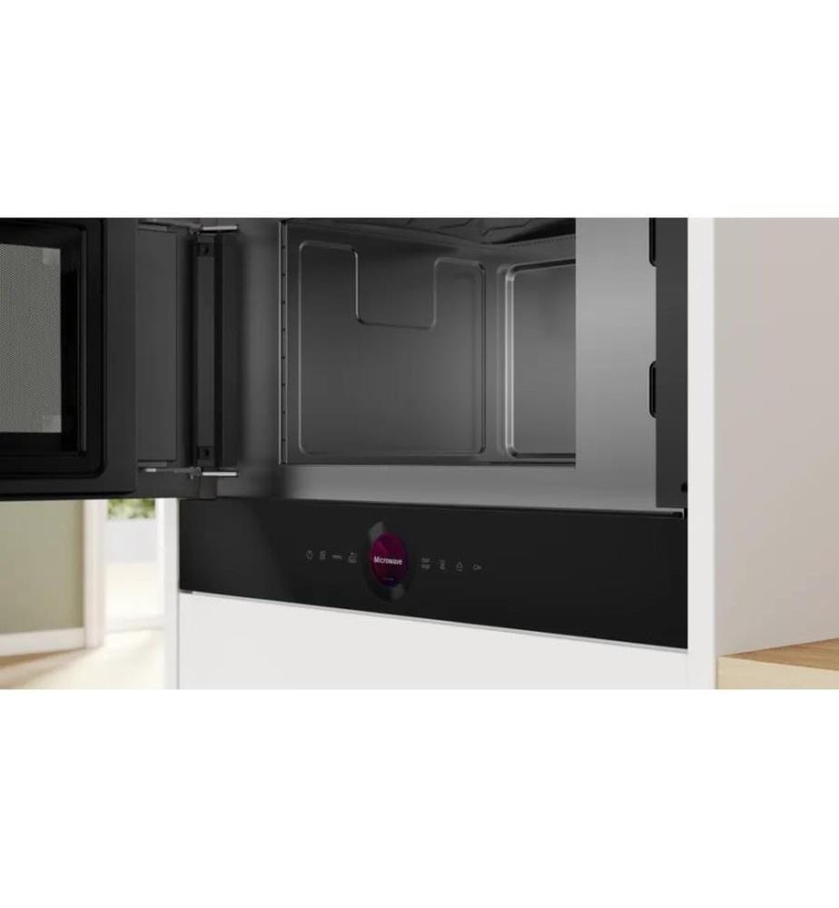 BOSCH - Einbaumikrowelle Serie 8 BFL7221B1 Links