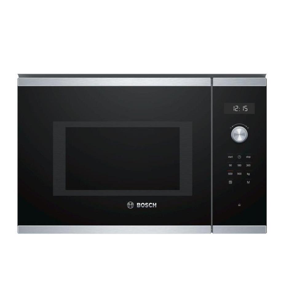 BOSCH - Einbaumikrowelle BFL554MS0 Schwarz/Silber