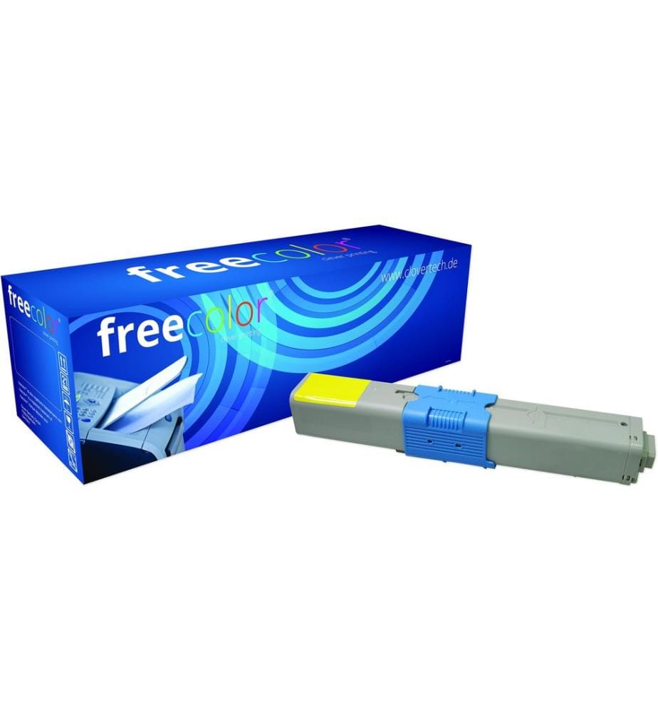 FREECOLOR - Toner OKI 4497353x Yellow