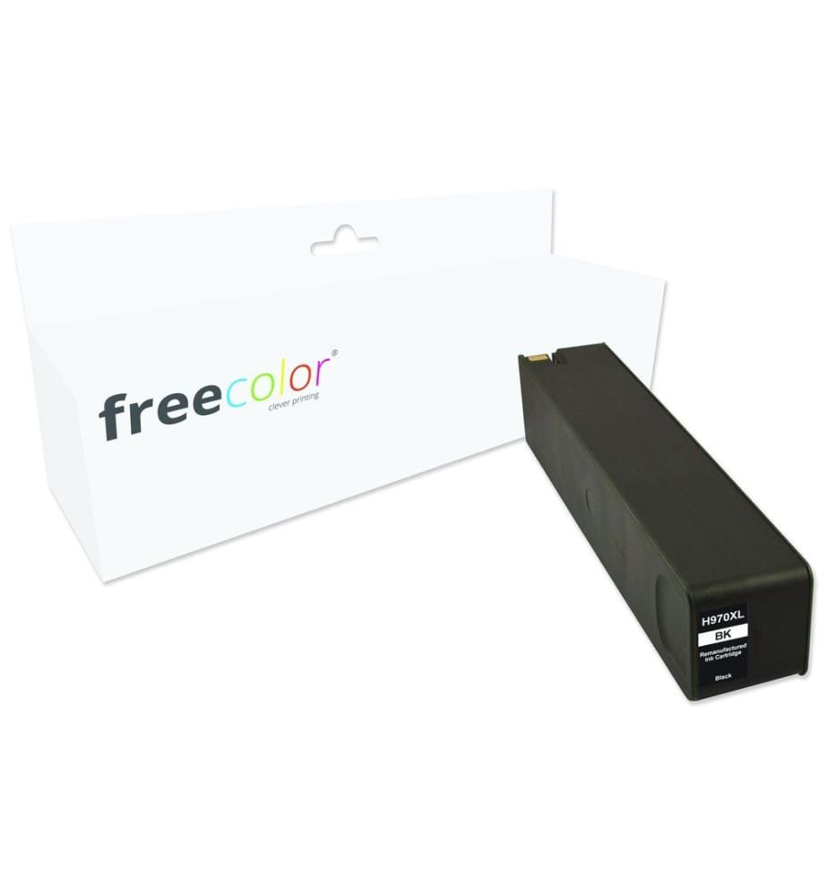 FREECOLOR - Tinte HP No. 970 XL Black