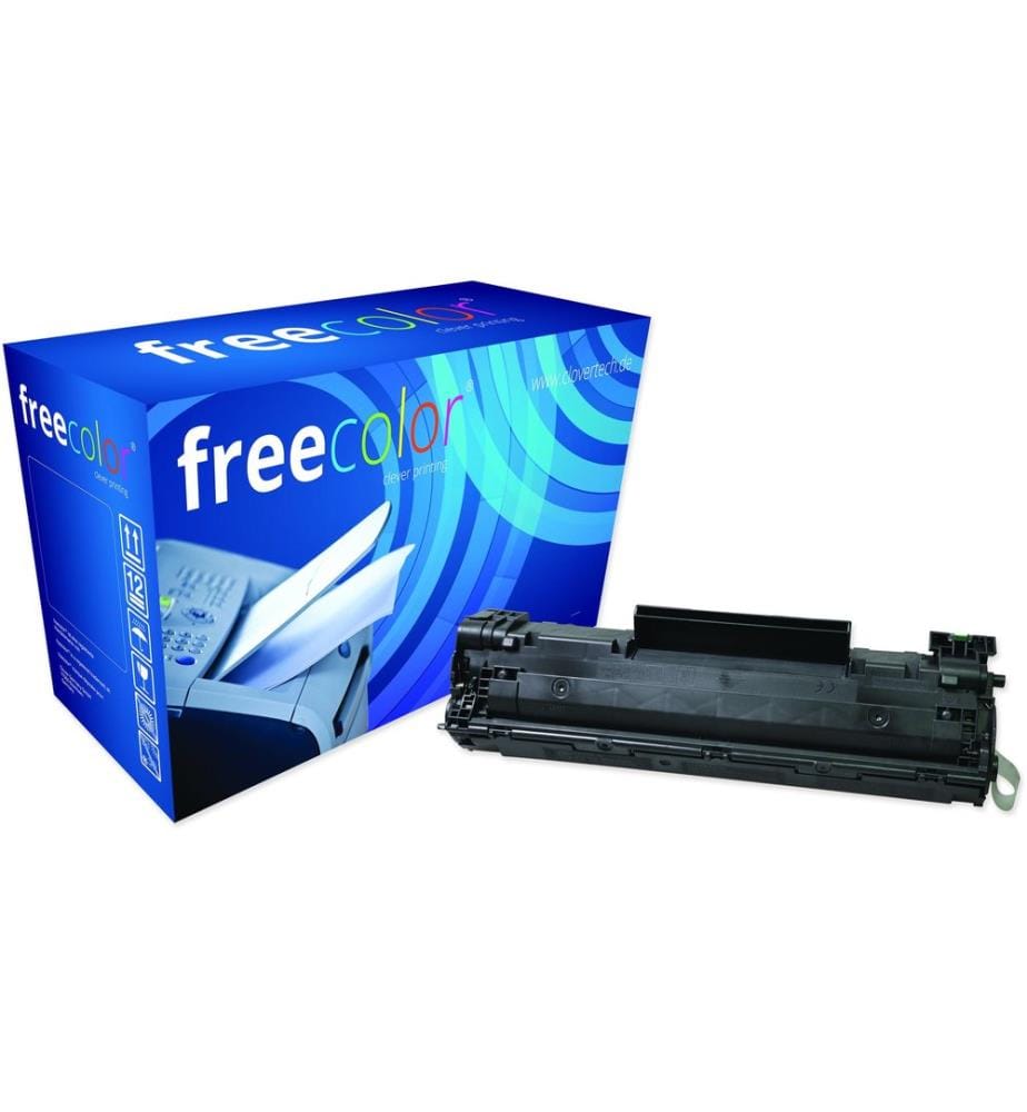 FREECOLOR - Toner HP CB436 Black
