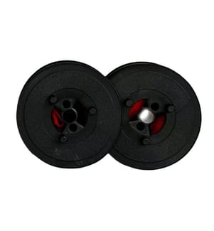 Kores Farbband Gr. 51 13 mm x 4 m, Schwarz/Rot
