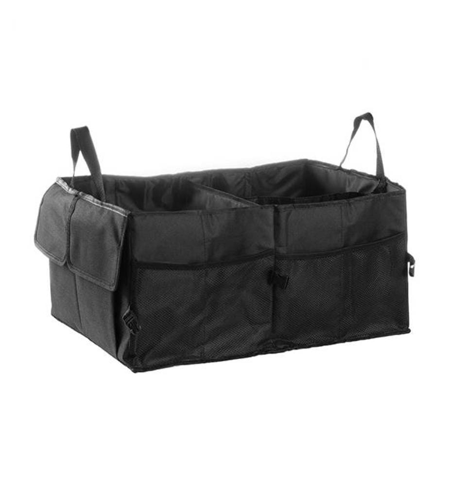Organisateur pliable pour le coffre de la voiture - Porte-bagages - Noir