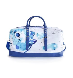 Sac de voyage Anemoss Fish - Bleu