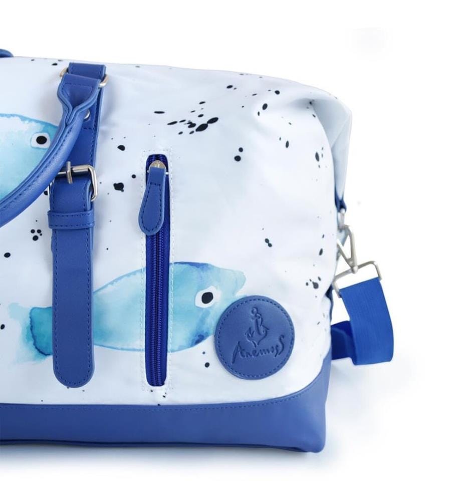 Sac de voyage Anemoss Fish - Bleu