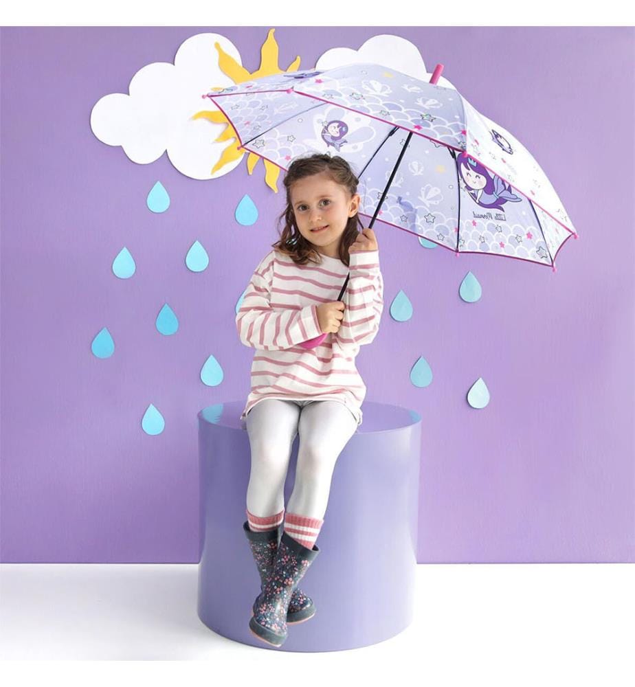 Regenschirm Kleine Meerjungfrau - Mehrfarbig