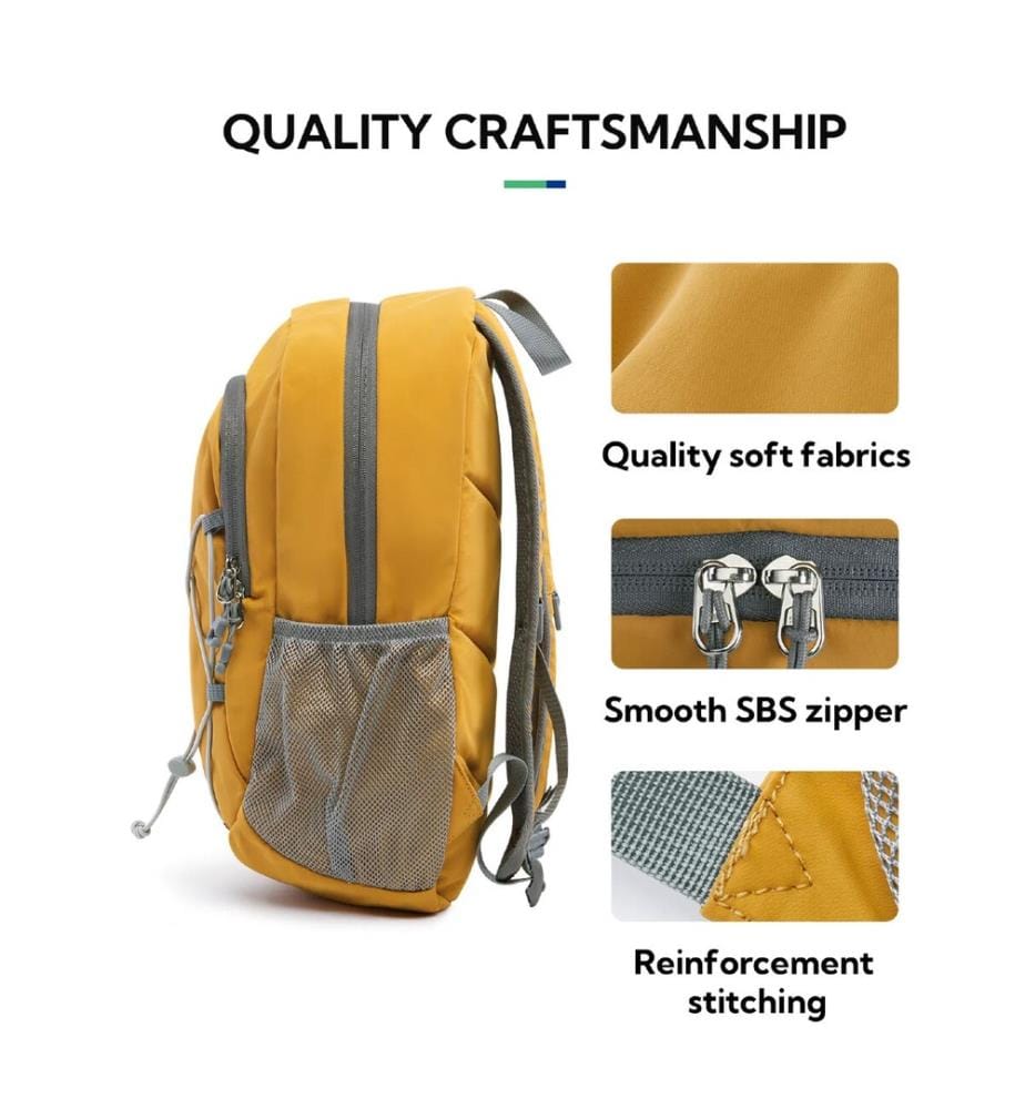 Sac à dos léger Waterfly FantasyStar Mini 12L - Jaune