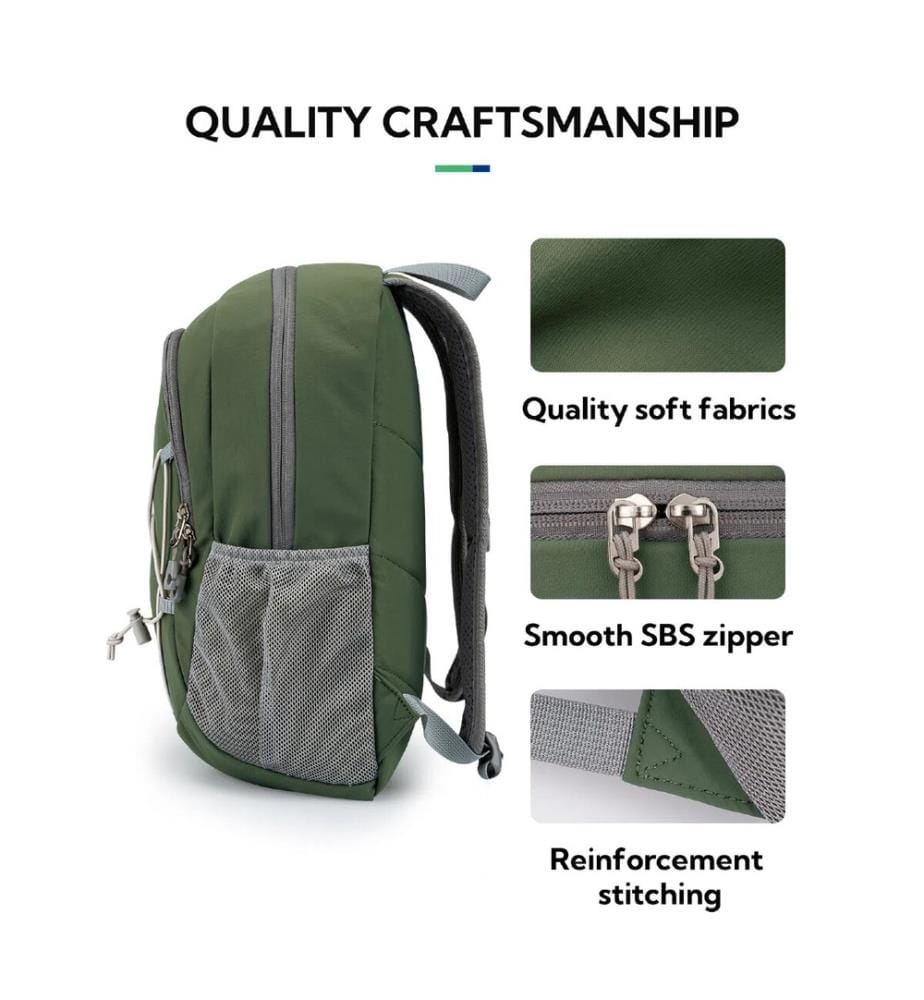 Sac à dos léger Waterfly FantasyStar Mini 12L - Olive