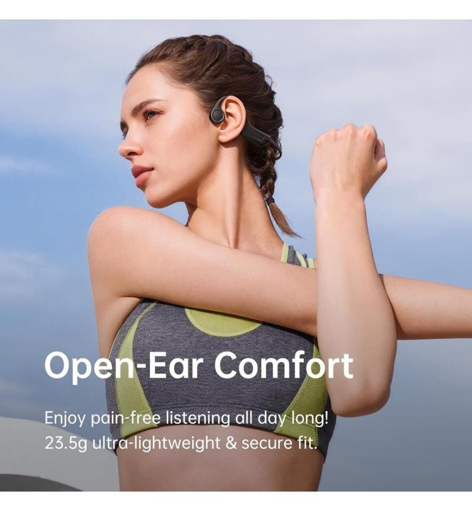 Écouteurs de Sport Ouverts Kinglucky X7 Bone Conduction - Noir