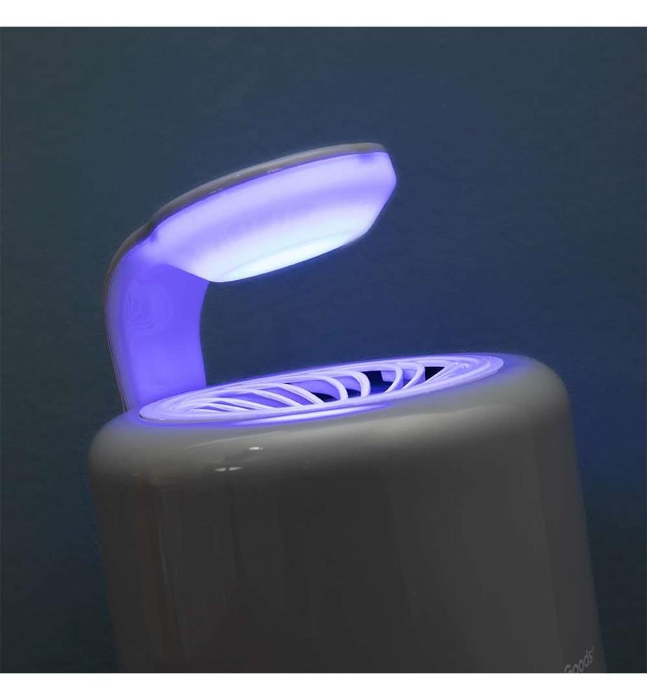 Lampe aspirante anti-moustique KL Drain - Gris et blanc